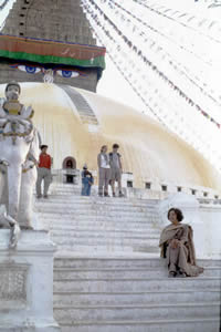Bodha Nath stupa, near Kathmandu, © D. K. Bingham